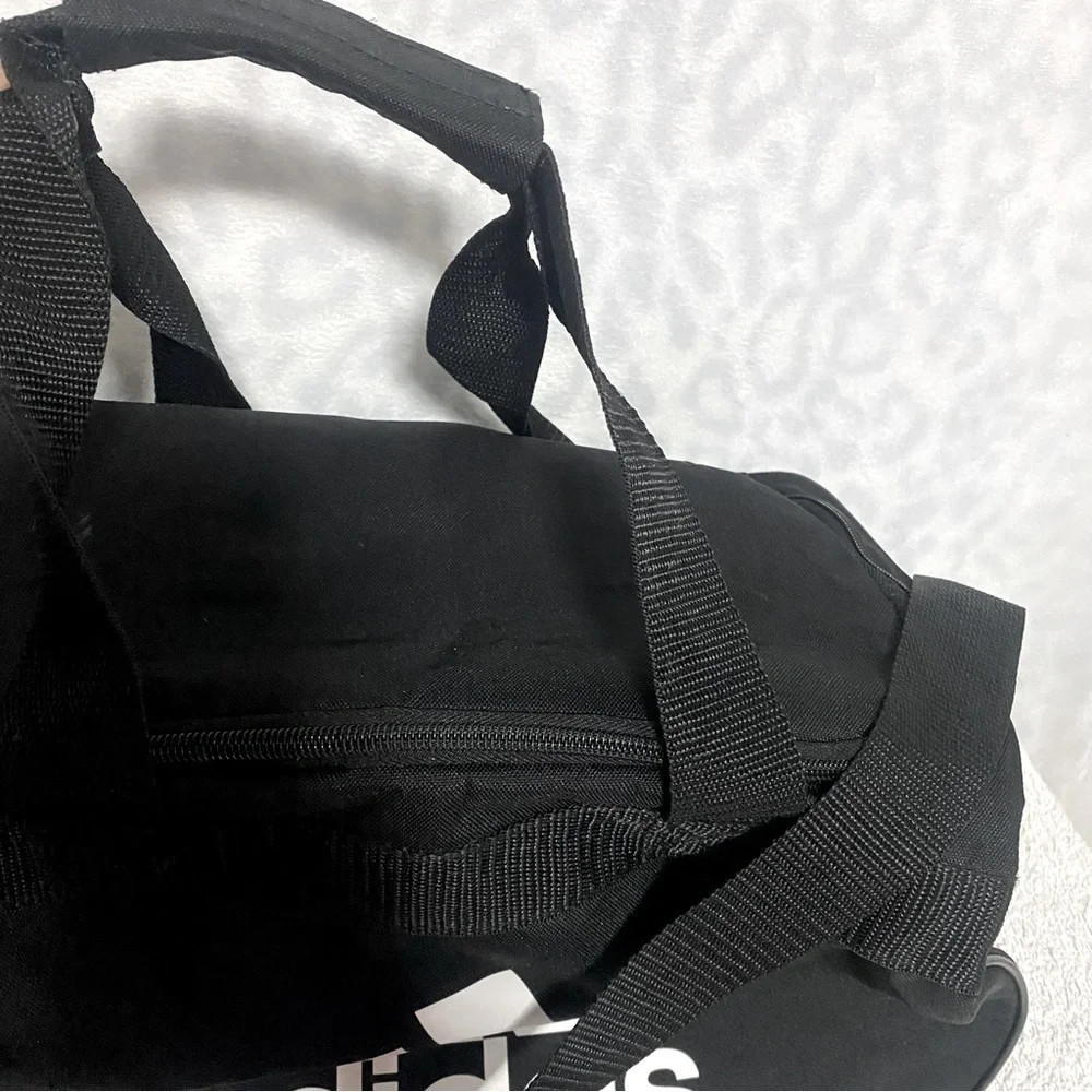 Adidas Diablo Duffel Bag Training Unisex Black Exercise Spacious EUC